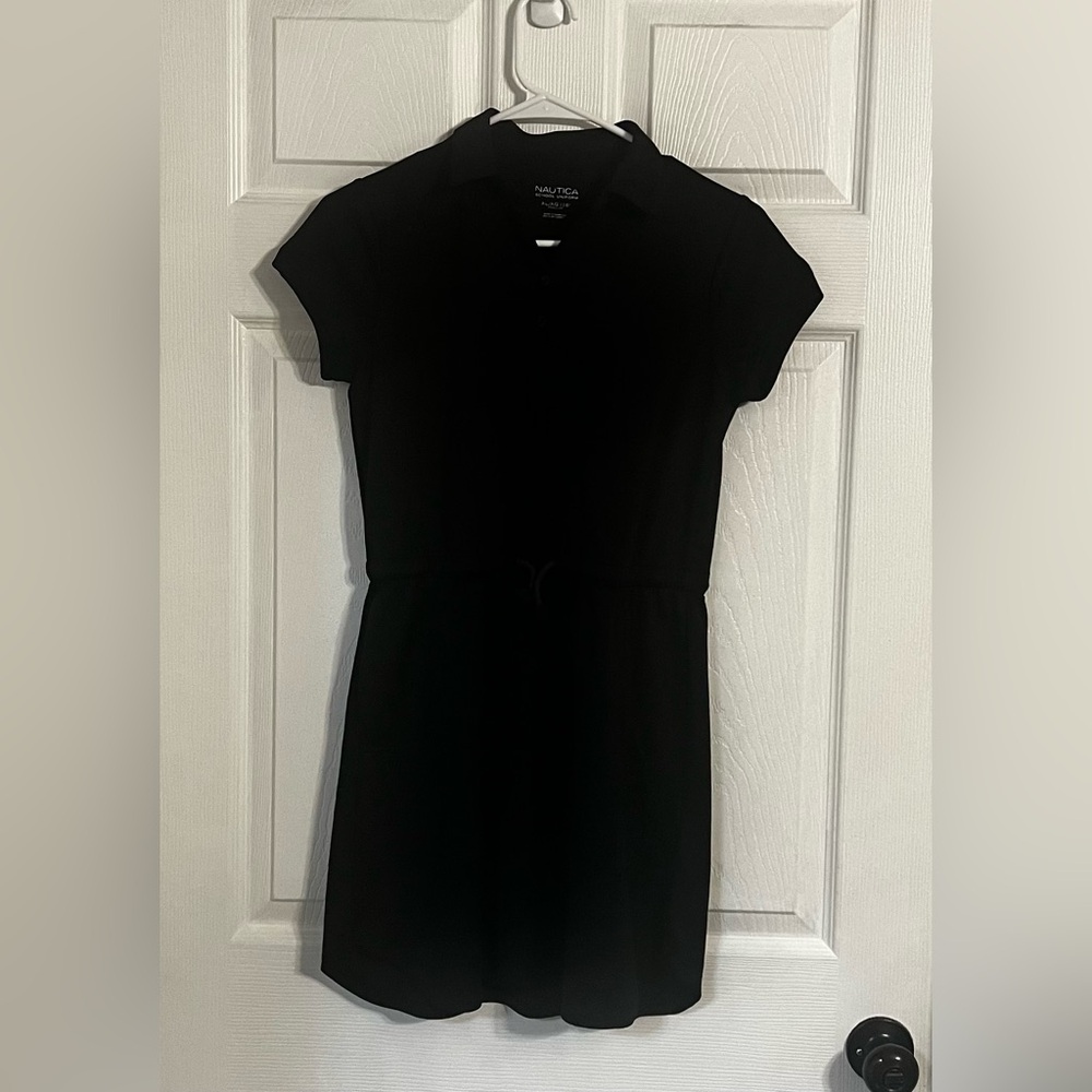 Nautica school uniform girls size 16 regular xl black with pockets